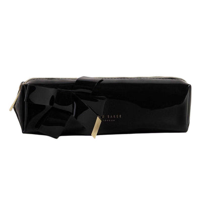 Black - Front - Ted Baker Womens-Ladies Bow Wash Bag
