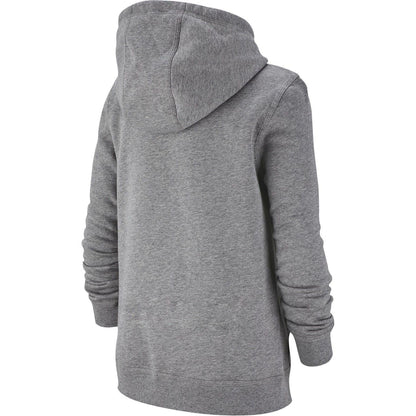 Grey - Back - Nike Childrens-Kids Full Zip Hoodie