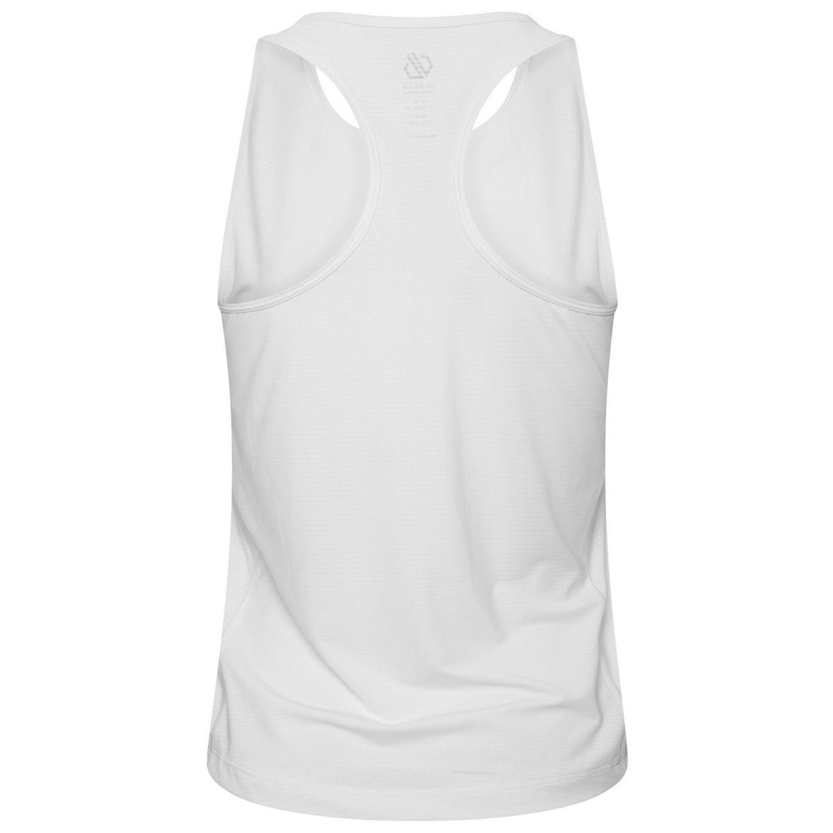 White - Back - Dare 2B Womens-Ladies Crystallise Tank Top