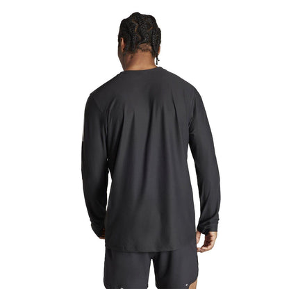 Black - Back - Adidas Mens Own The Run Top