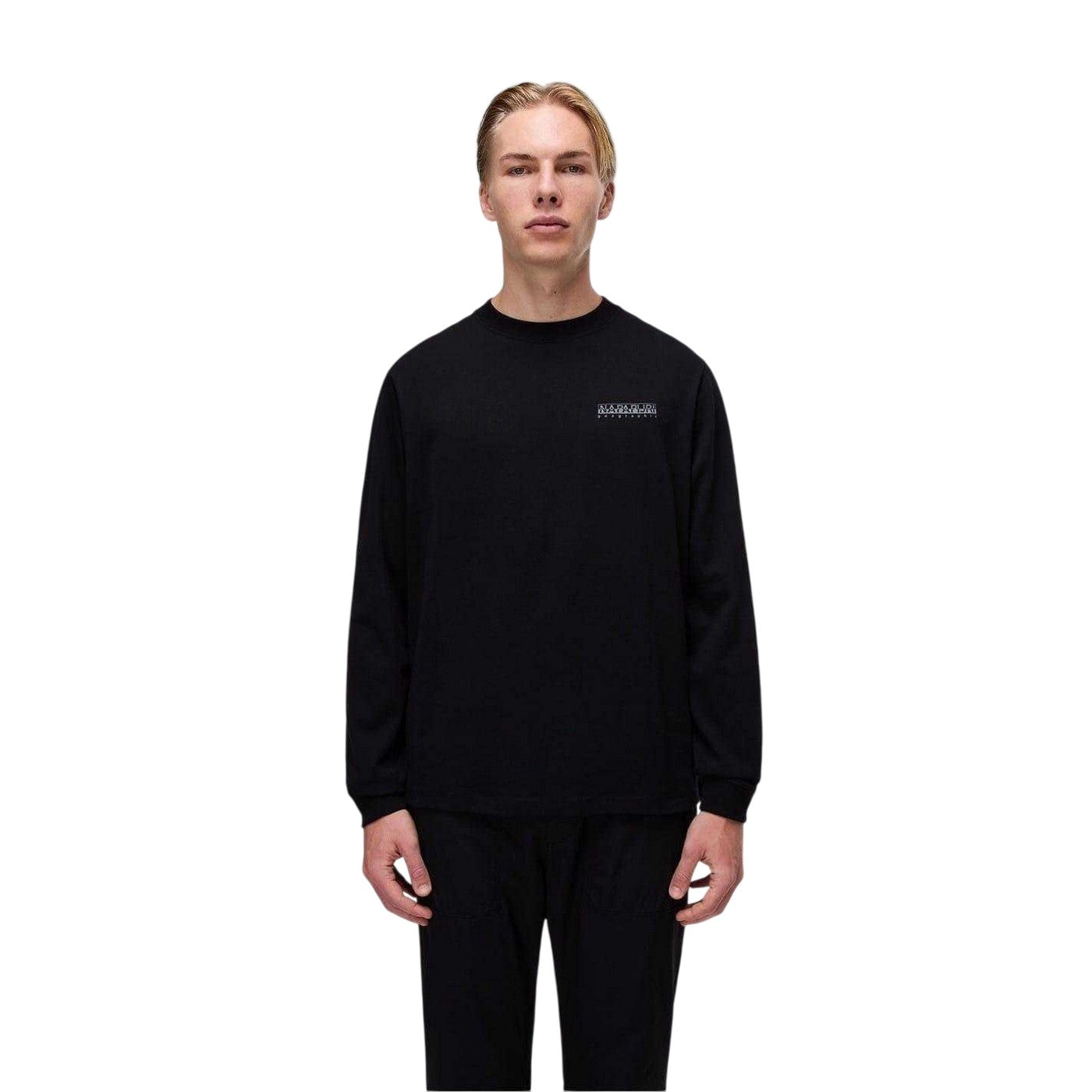 Black Beauty - Lifestyle - Napapijri Mens Cotton Jersey T-Shirt