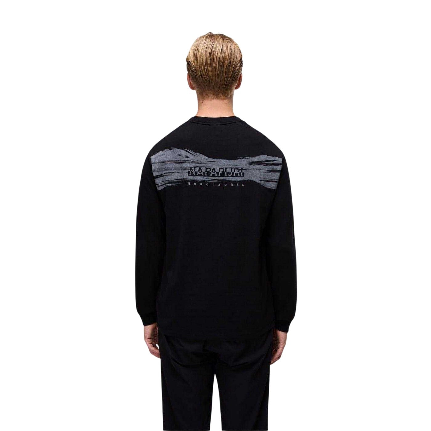 Black Beauty - Pack Shot - Napapijri Mens Cotton Jersey T-Shirt