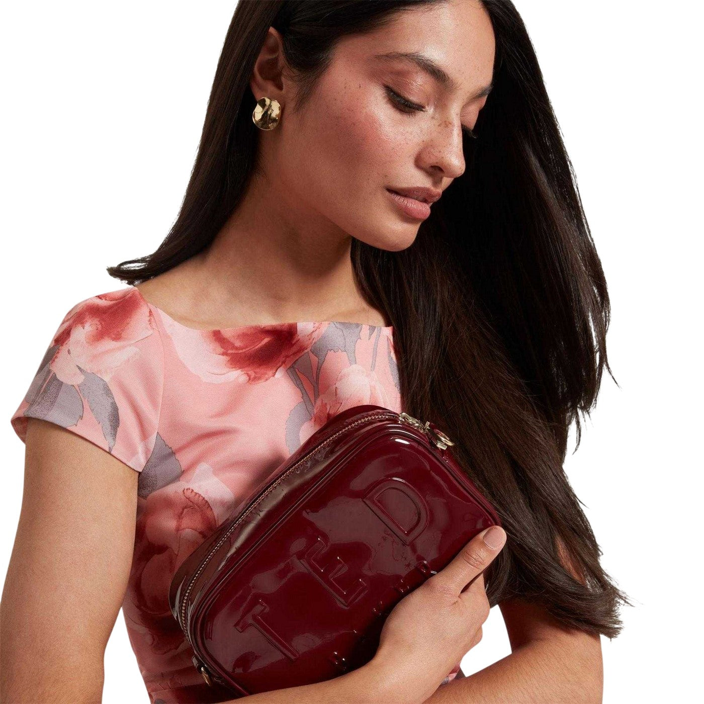 Oxblood - Lifestyle - Ted Baker Casual Crossbody Bag