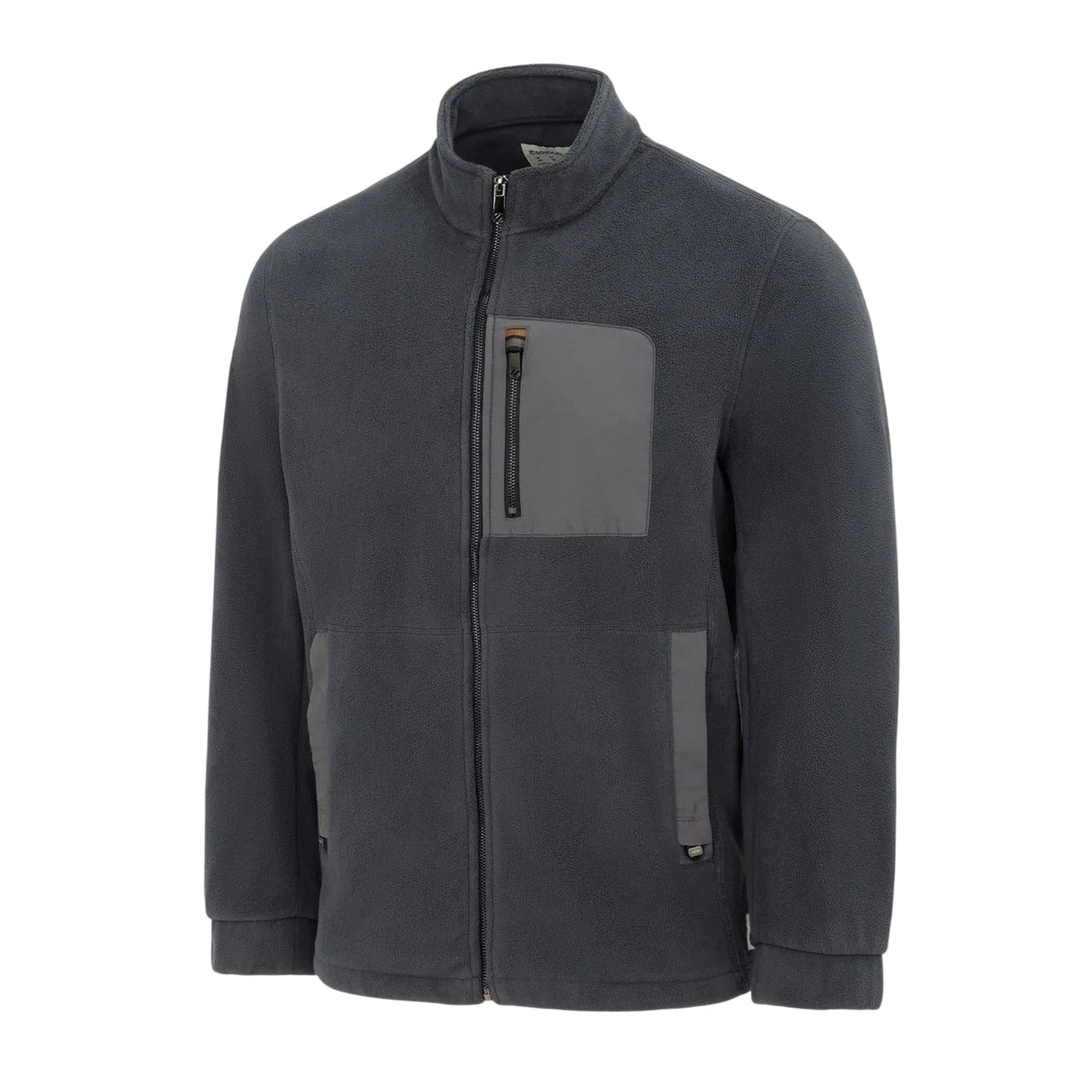 Grey - Front - SoulCal Mens Polyester Fleece Jacket