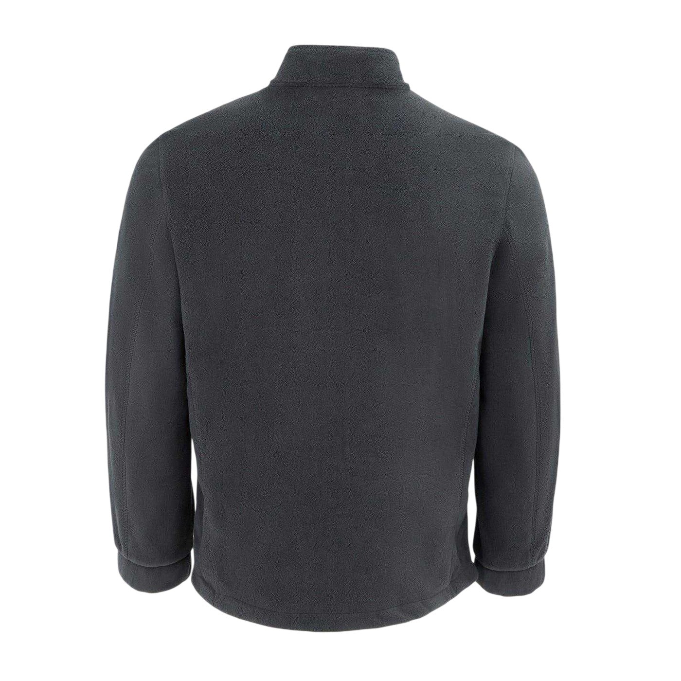 Grey - Back - SoulCal Mens Polyester Fleece Jacket