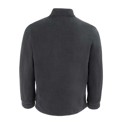 Grey - Back - SoulCal Mens Polyester Fleece Jacket