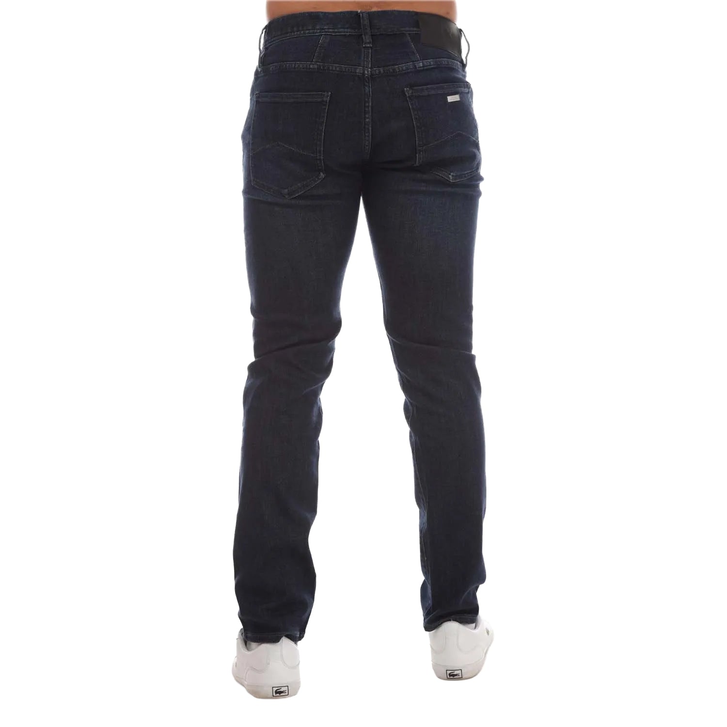 Denim - Back - Emporio Armani Mens J77 Slim Jeans