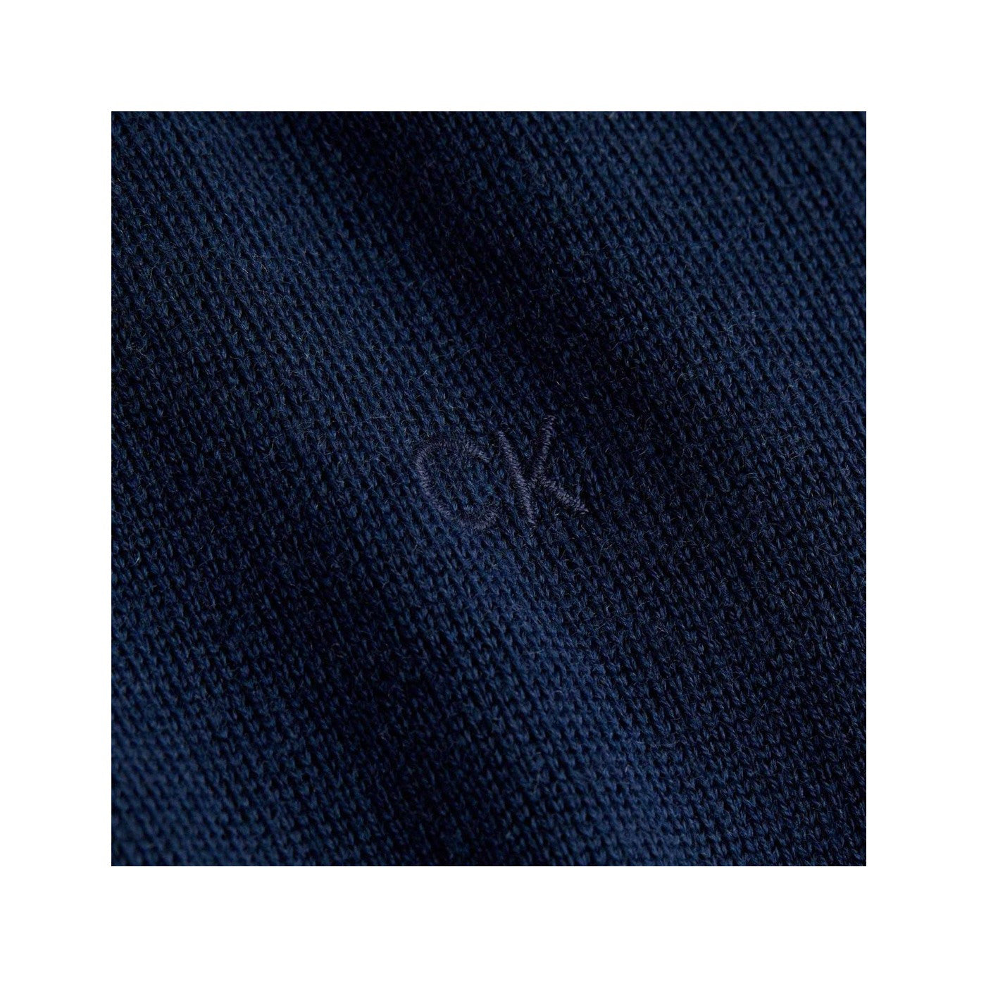 Navy - Lifestyle - Calvin Klein Mens Merino Wool Regular Jumper