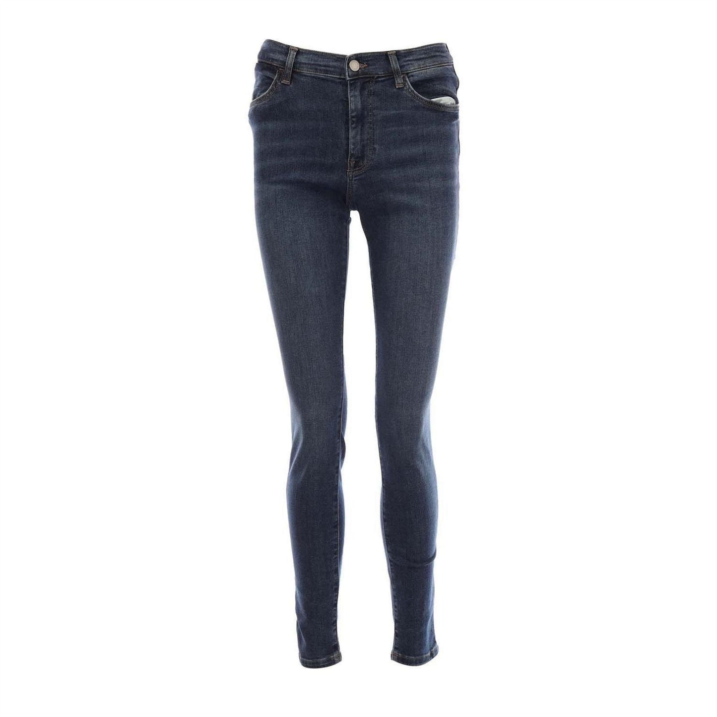 Blue - Front - Gant Womens-Ladies Denim Skinny Jeans