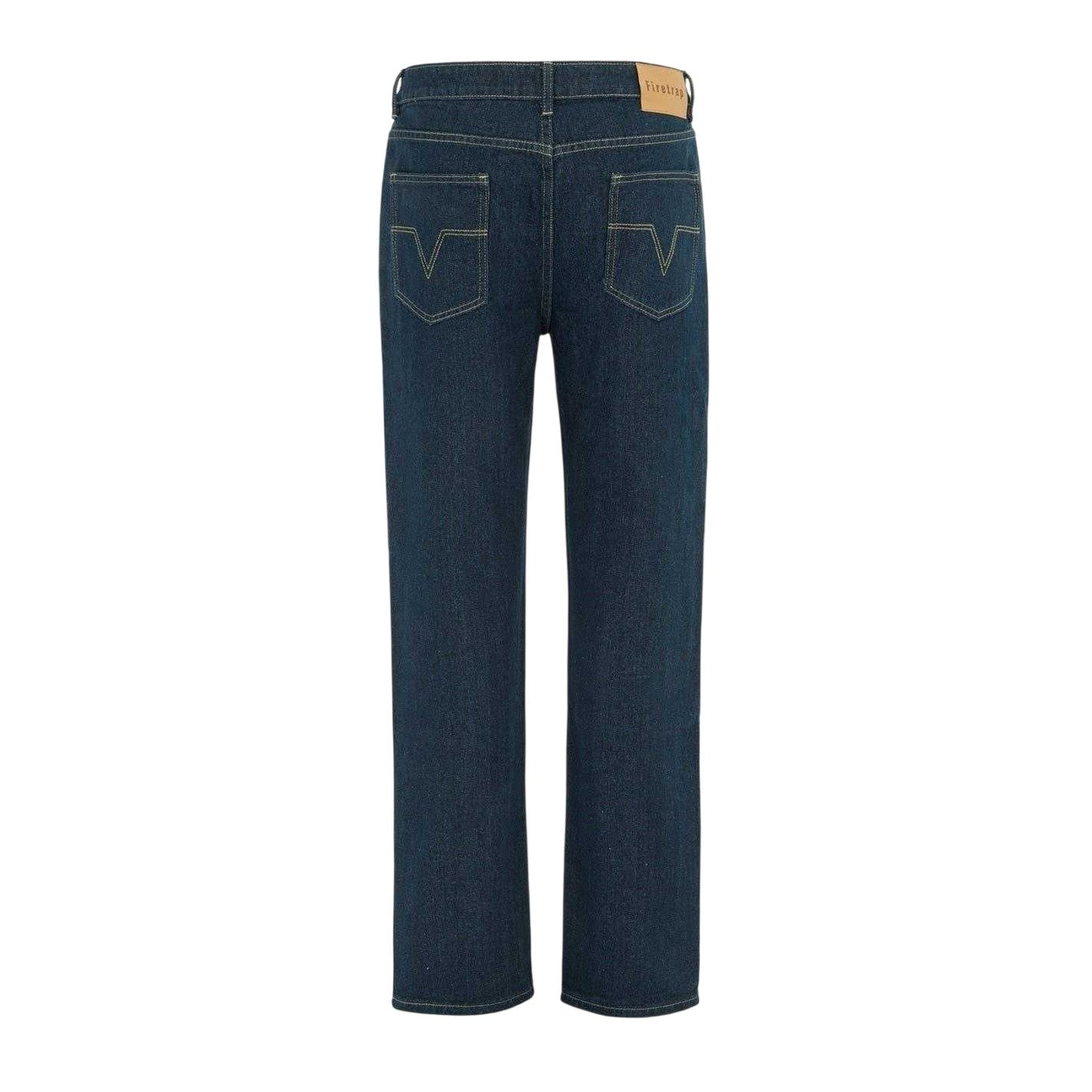 Navy - Back - Firetrap Womens-Ladies Denim Jeans