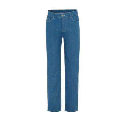 Blue - Front - Firetrap Womens-Ladies Denim Jeans