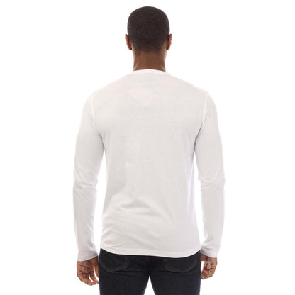 White - Back - Belstaff Mens Long-Sleeved T-Shirt