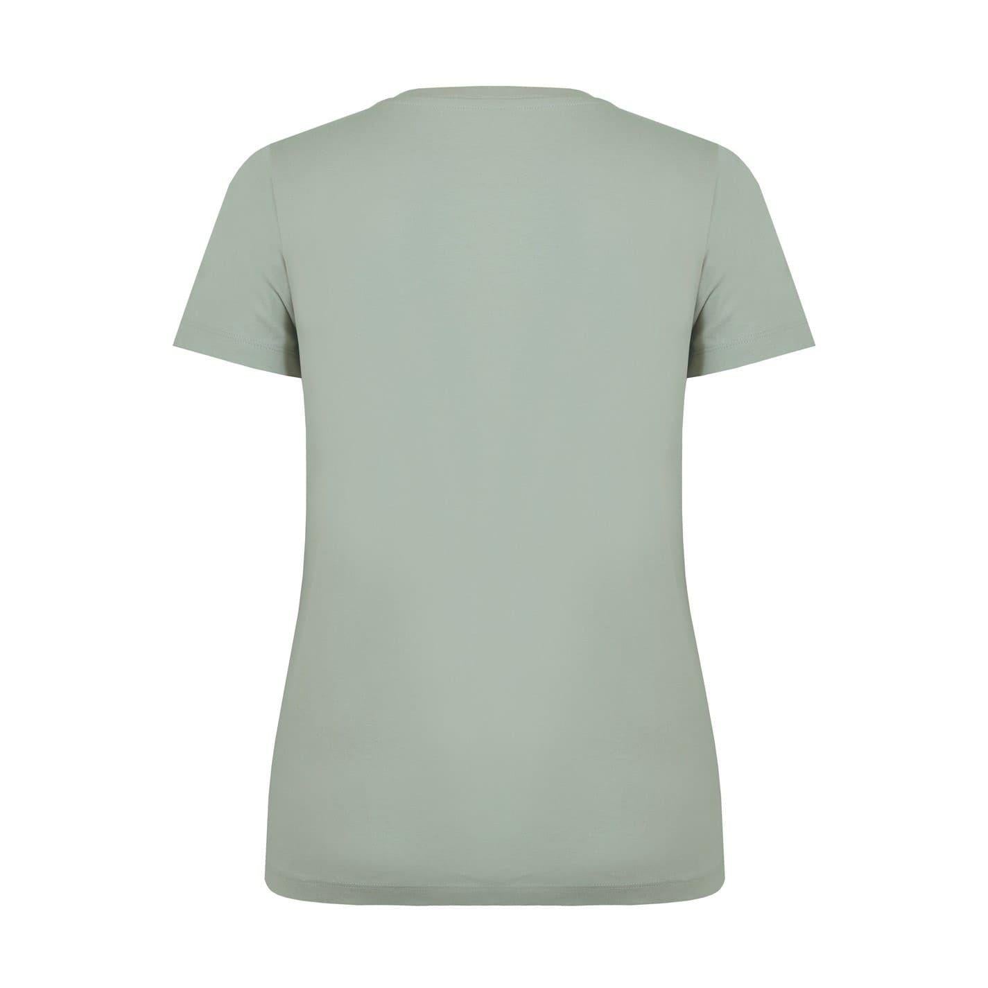 Moss Green - Back - Slazenger Womens-Ladies T-Shirt