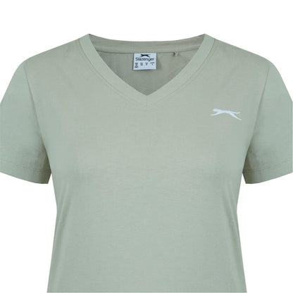 Moss Green - Lifestyle - Slazenger Womens-Ladies T-Shirt
