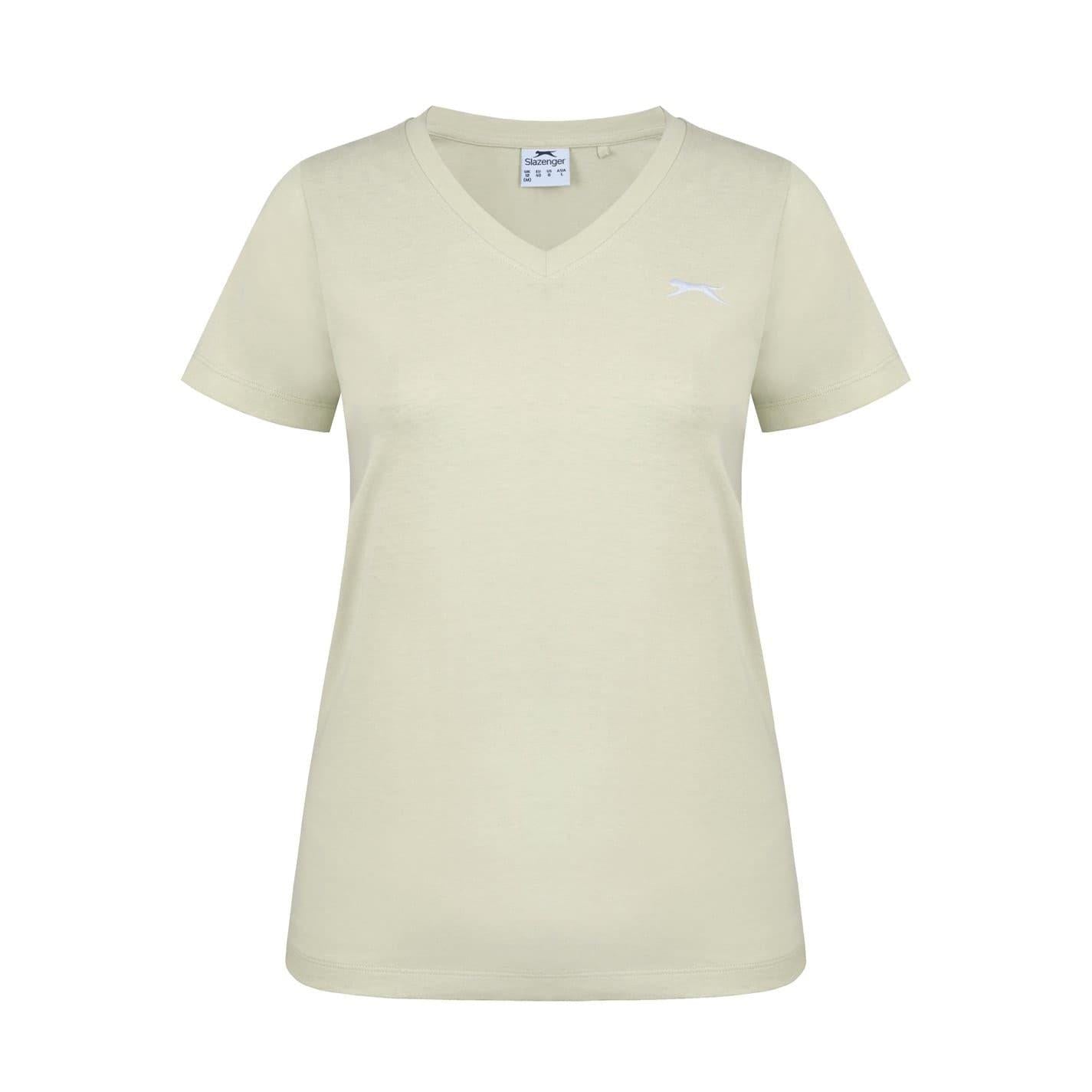 Pastel Yellow - Front - Slazenger Womens-Ladies T-Shirt
