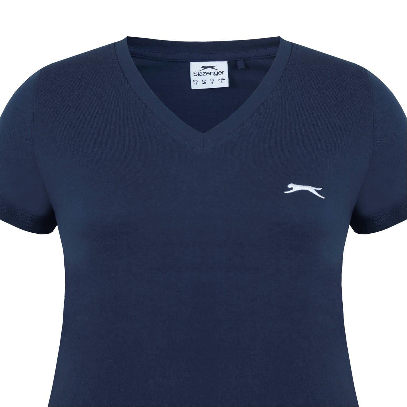 Navy - Lifestyle - Slazenger Womens-Ladies T-Shirt