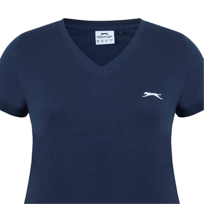 Navy - Lifestyle - Slazenger Womens-Ladies T-Shirt