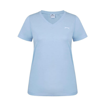 Light Blue - Front - Slazenger Womens-Ladies T-Shirt