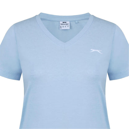 Light Blue - Pack Shot - Slazenger Womens-Ladies T-Shirt