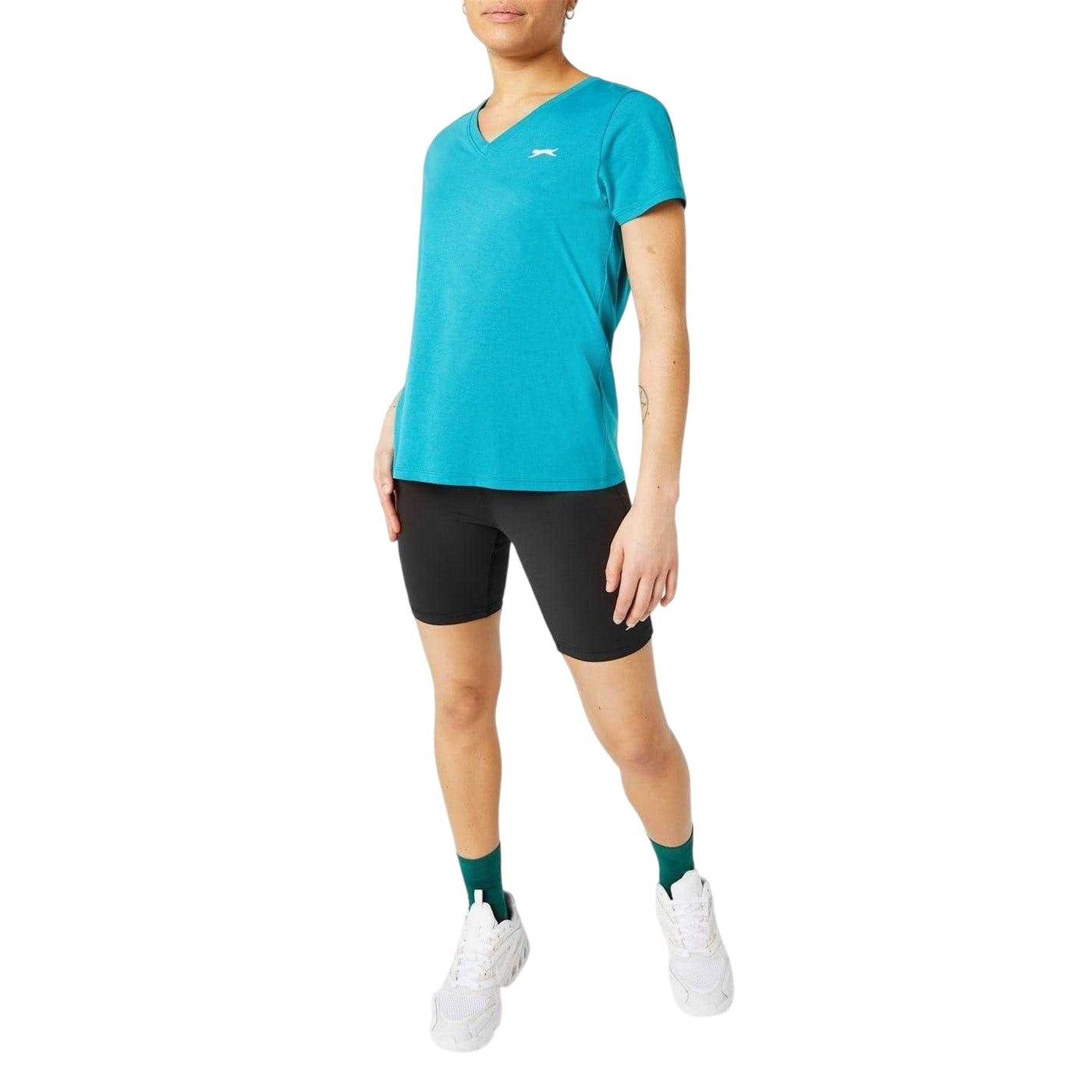 Teal - Lifestyle - Slazenger Womens-Ladies T-Shirt
