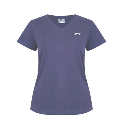 Charcoal - Front - Slazenger Womens-Ladies T-Shirt