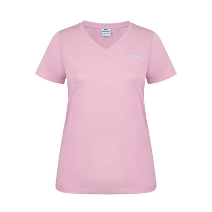 Baby Pink - Front - Slazenger Womens-Ladies T-Shirt