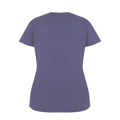 Charcoal - Back - Slazenger Womens-Ladies T-Shirt