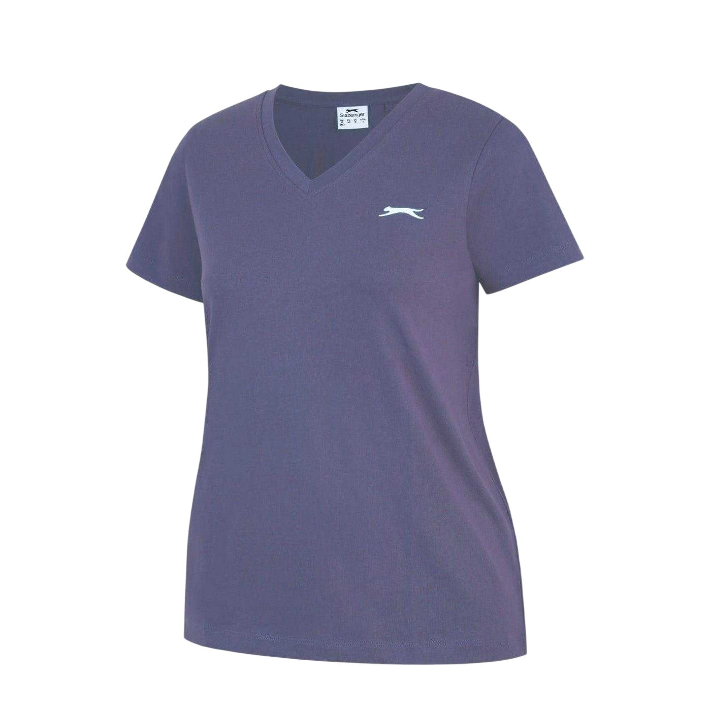 Charcoal - Side - Slazenger Womens-Ladies T-Shirt