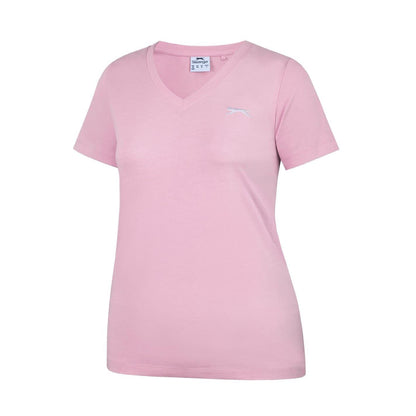Baby Pink - Side - Slazenger Womens-Ladies T-Shirt