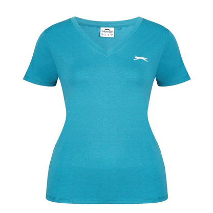 Teal - Front - Slazenger Womens-Ladies T-Shirt