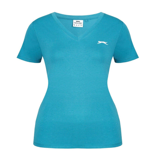 Teal - Front - Slazenger Womens-Ladies T-Shirt