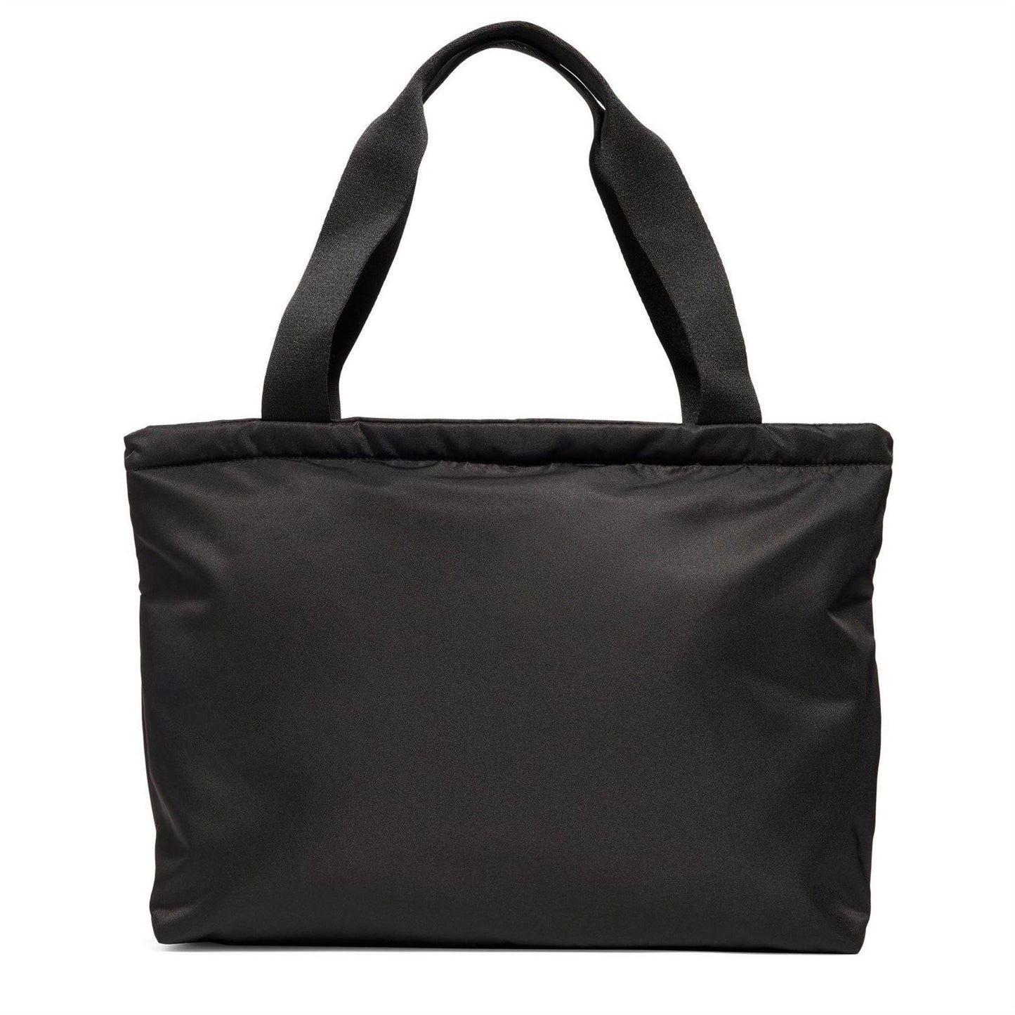 Black-Grey - Back - Under Armour Studio Lite Logo Gym Tote Bag