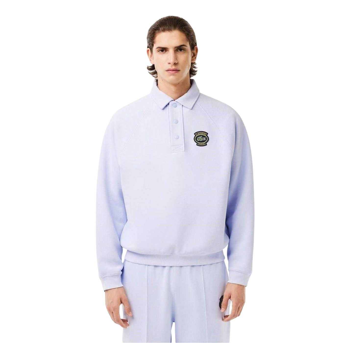Blue - Lifestyle - Lacoste Mens Heritage Cotton Sweatshirt