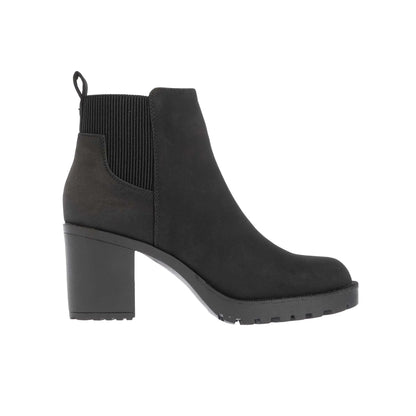 Black - Side - Only Womens-Ladies Barbara Heeled Chelsea Boots