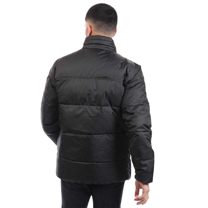 Black - Back - Nautica Mens Regular Puffer Jacket