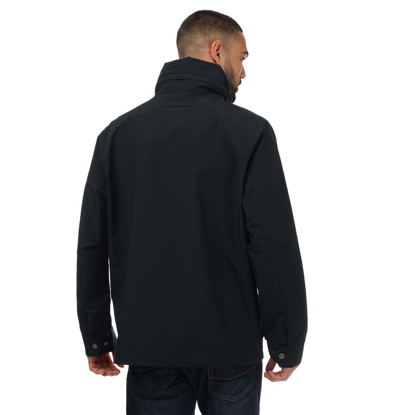 Black - Back - Gant Mens Mist Lightweight Jacket