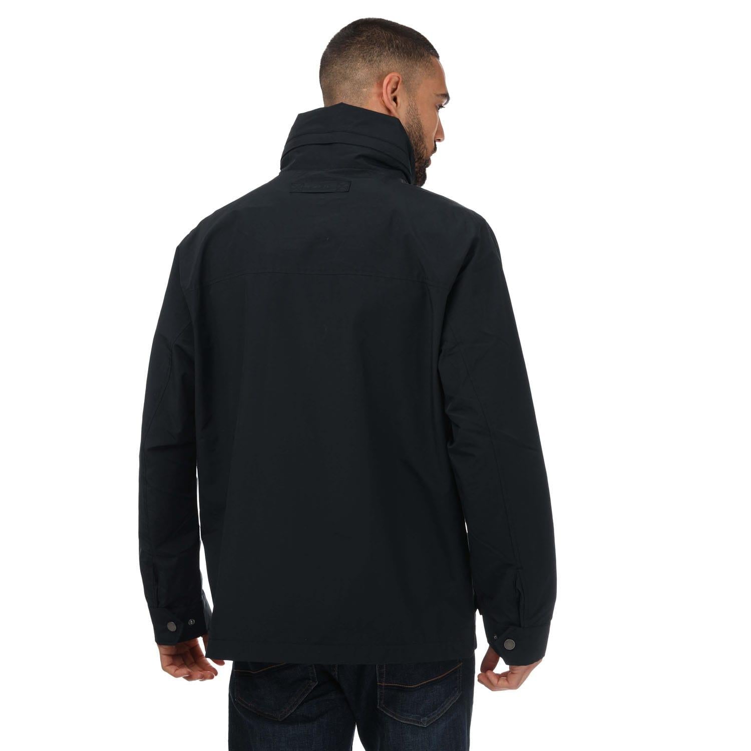 Black - Back - Gant Mens Mist Lightweight Jacket