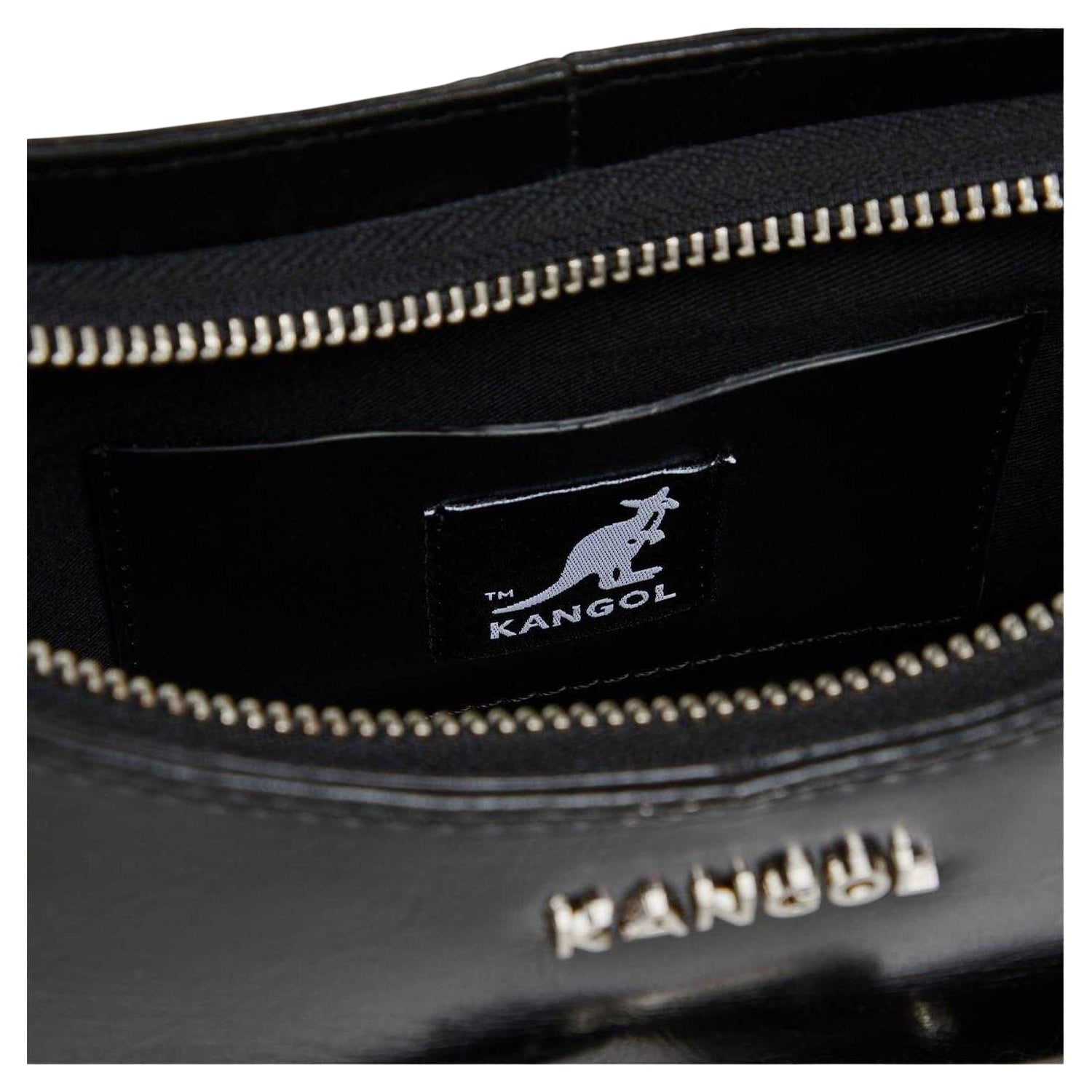 Black - Side - Kangol Hobo Bag