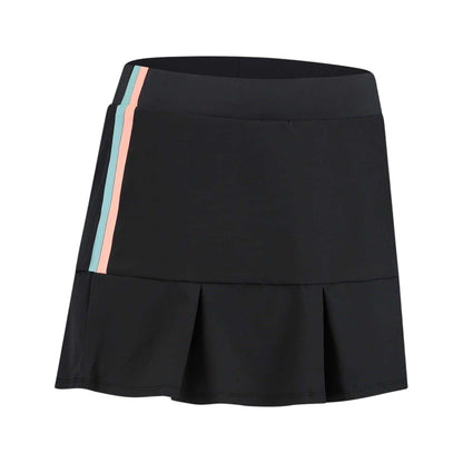 Black - Back - K-Swiss Womens-Ladies Hypercourt Tennis Skort