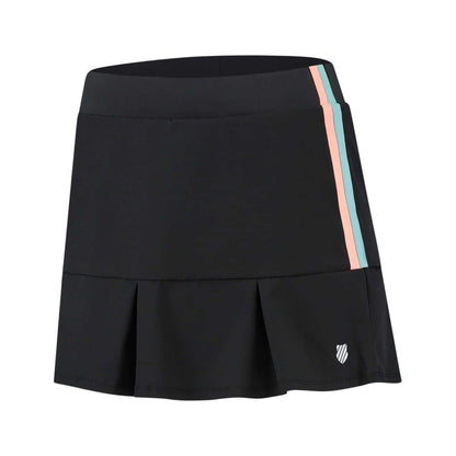 Black - Front - K-Swiss Womens-Ladies Hypercourt Tennis Skort