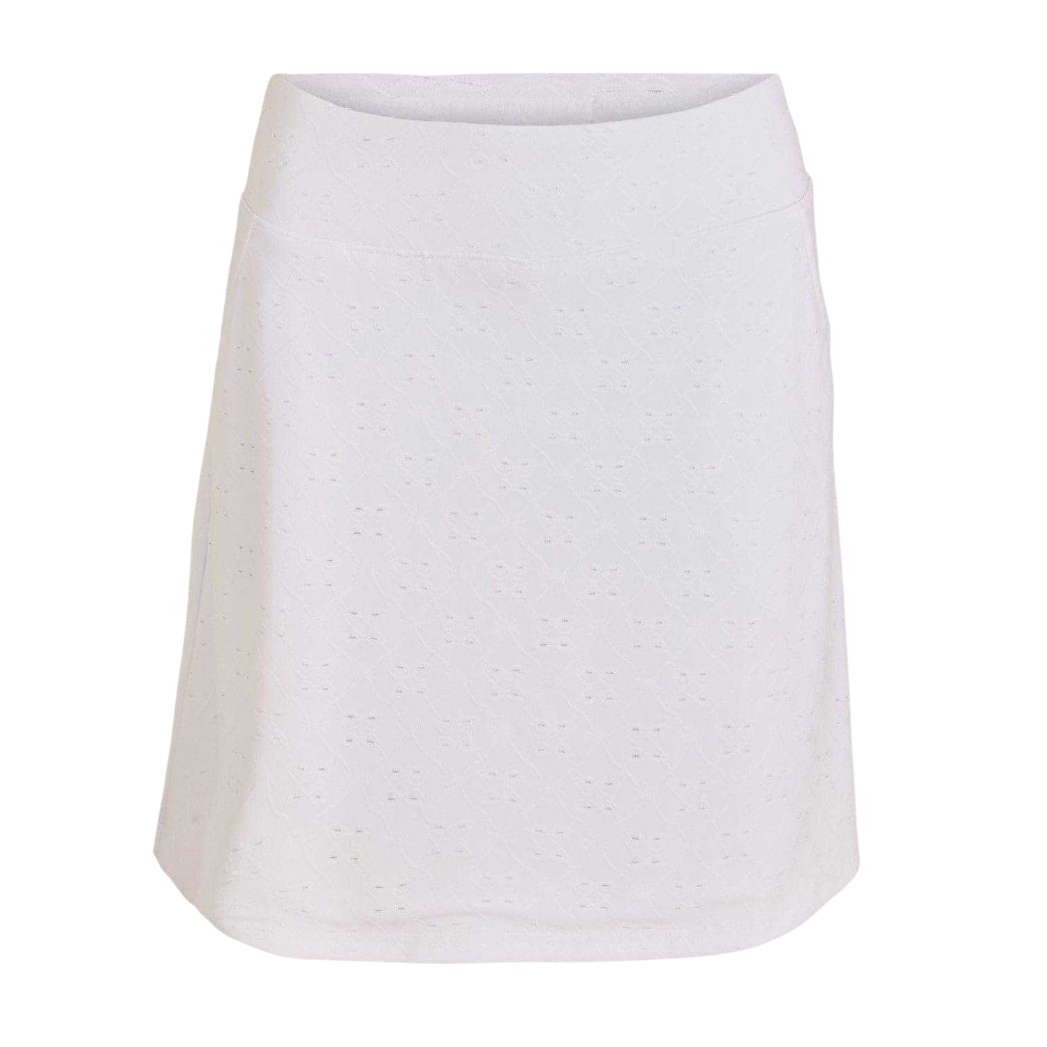 White - Front - Calvin Klein Womens-Ladies Skort