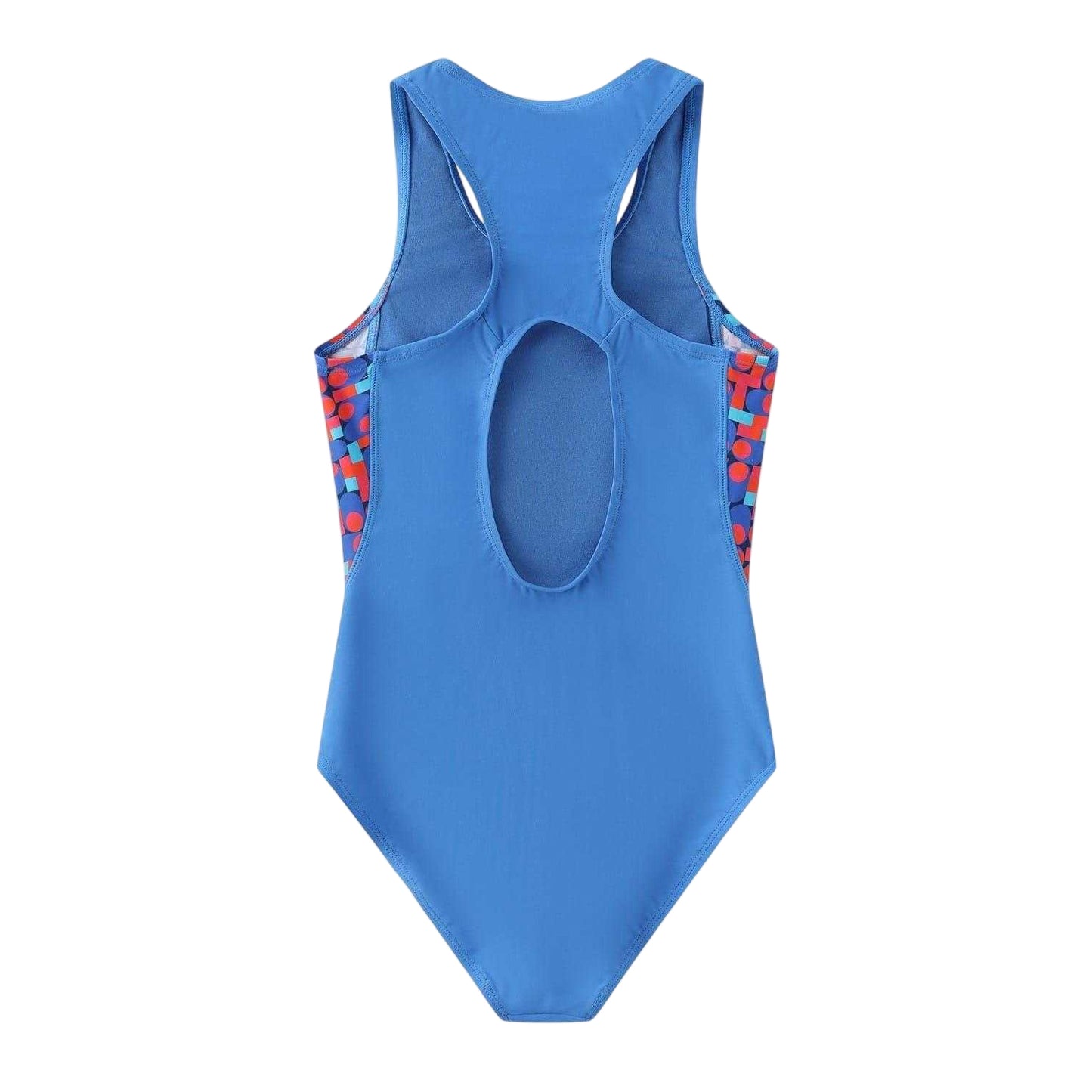 Blue - Back - Slazenger Girls One Piece Swimsuit