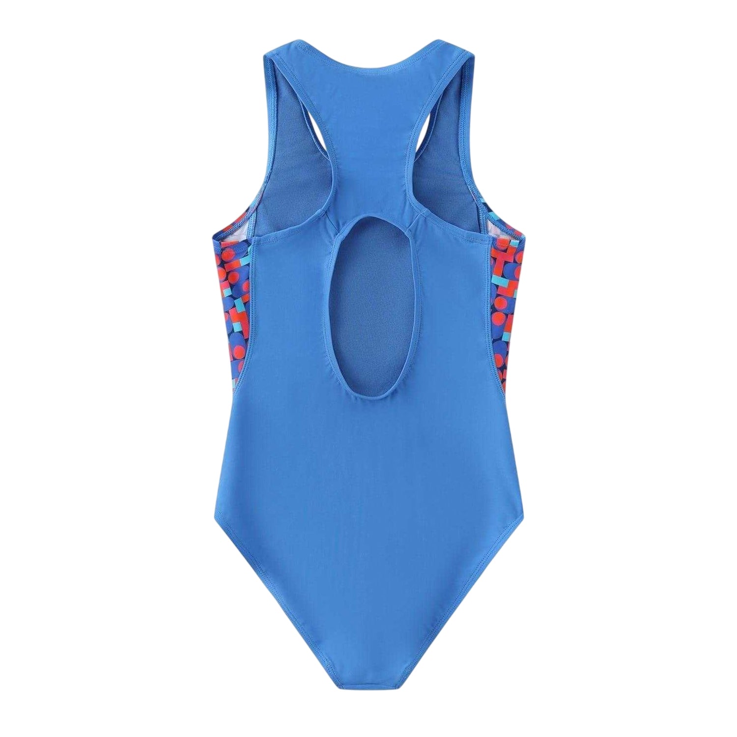 Blue - Back - Slazenger Girls One Piece Swimsuit