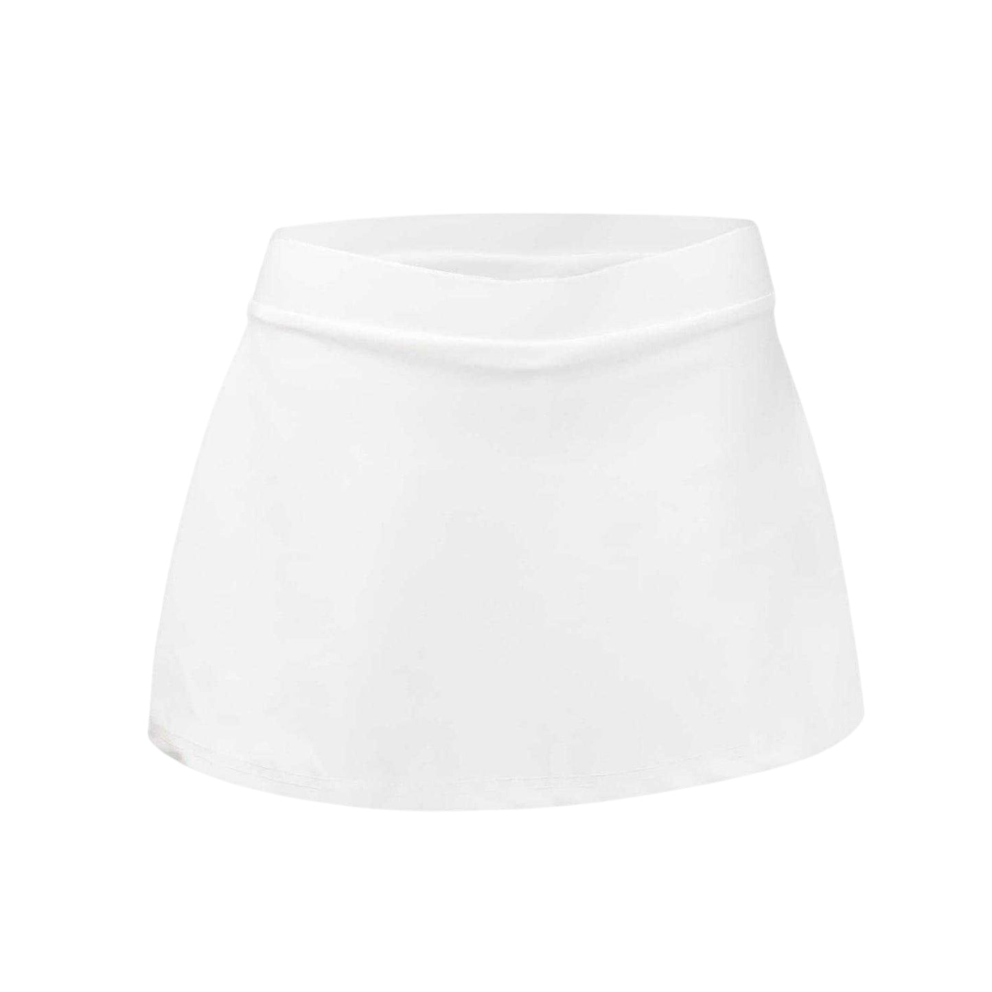 White - Front - Castore Womens-Ladies Performance Tennis Skort