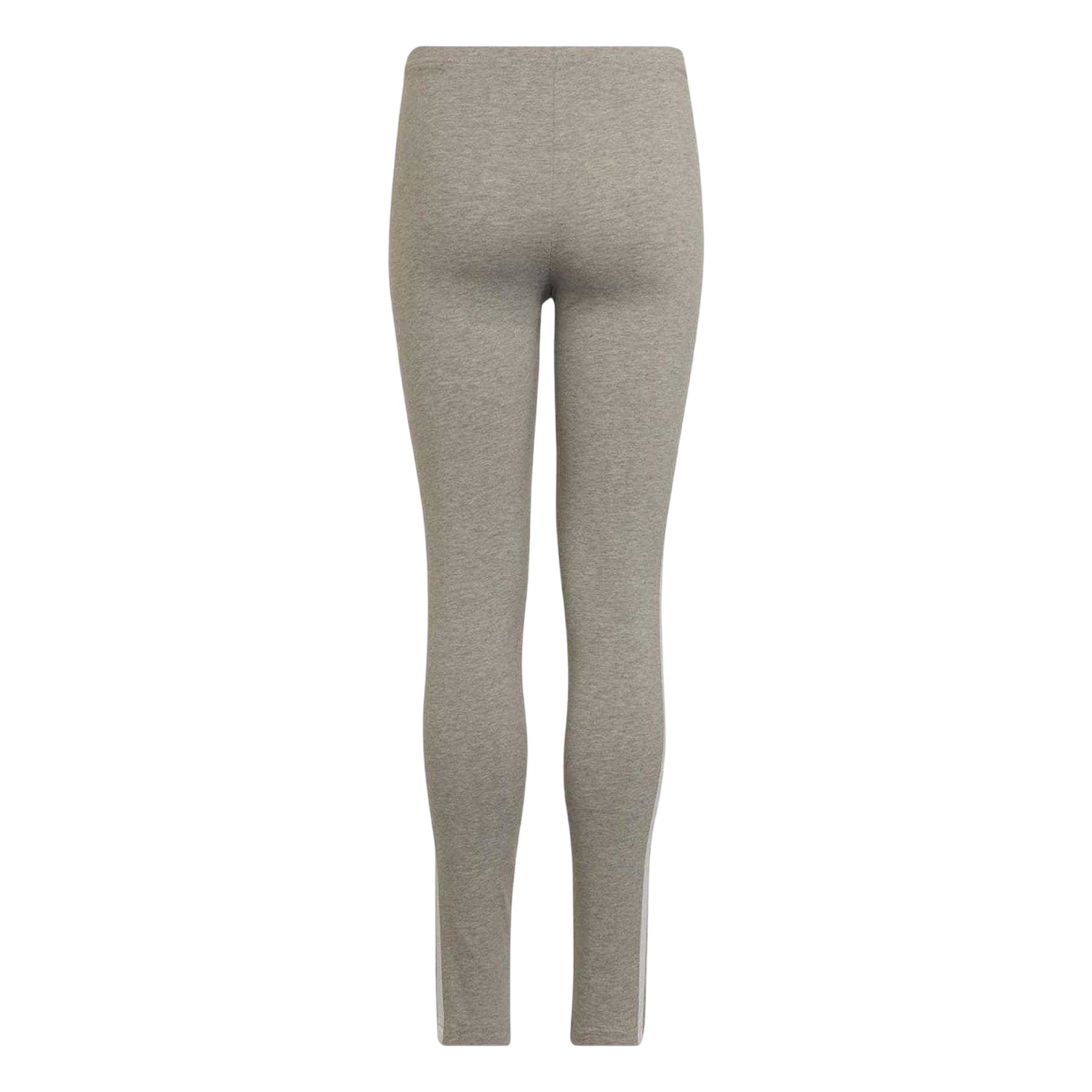 Grey Marl - Back - Adidas Girls Adicolor Leggings