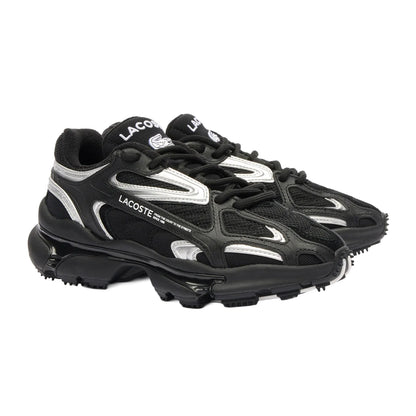 Black - Front - Lacoste Womens-Ladies L003 Trainers