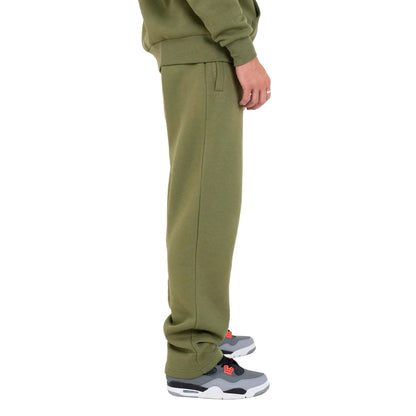 Khaki Green - Side - Mercier Mens Maison Jogging Bottoms