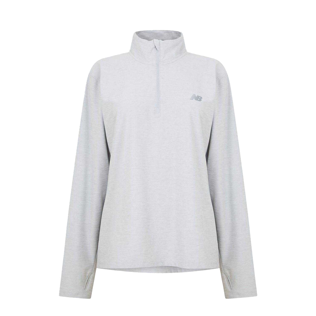 Grey - Front - New Balance Mens Accelerate Top