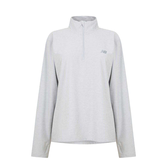 Grey - Front - New Balance Mens Accelerate Top