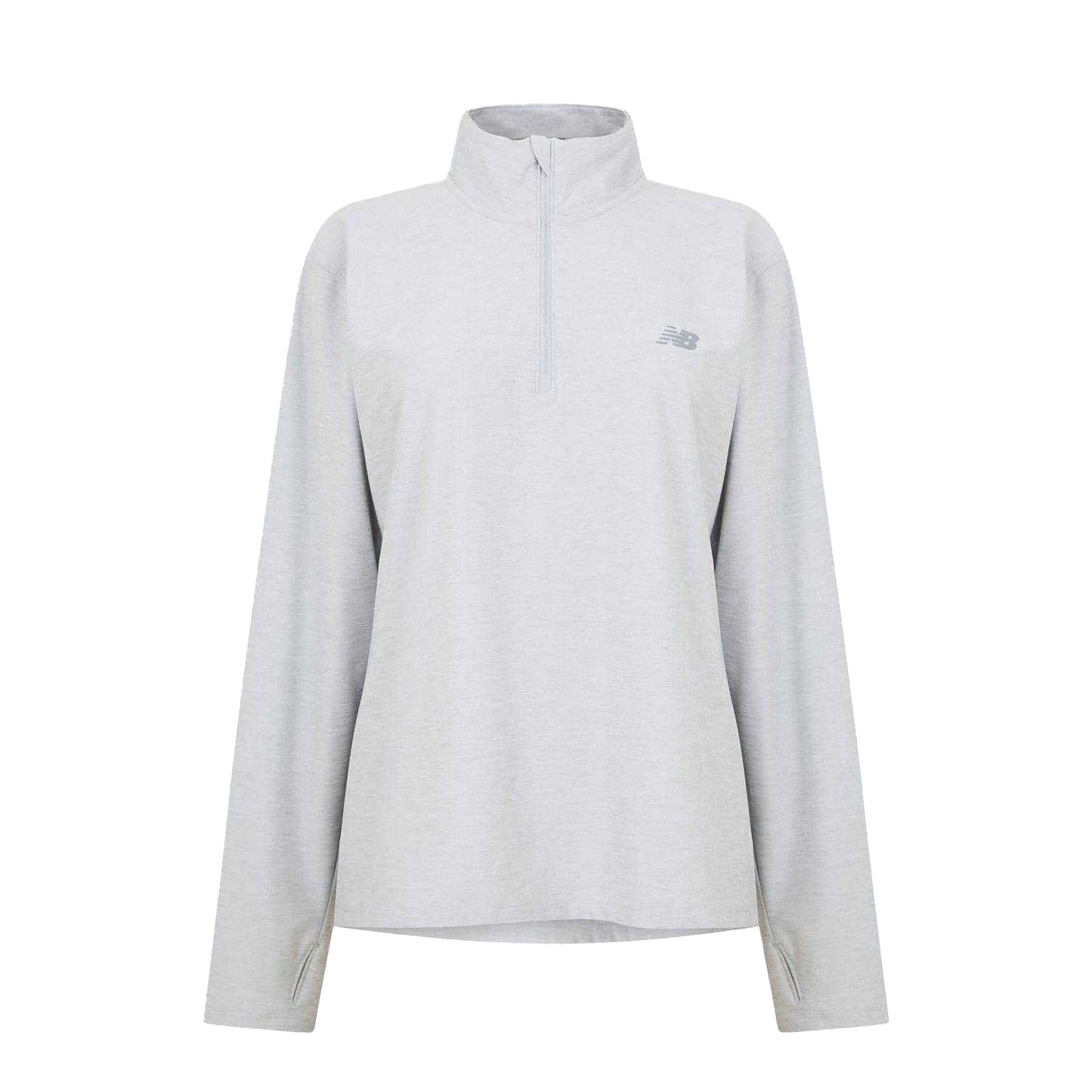 Grey - Front - New Balance Mens Accelerate Top